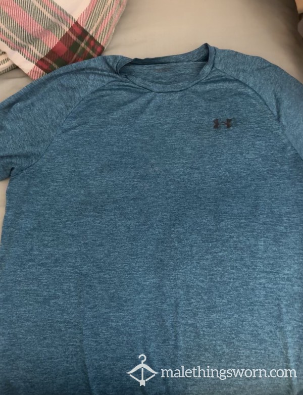 Used And Unwashed Under Armour Gym Shirt