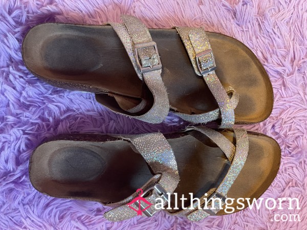 Used And Well Loved Shoes.