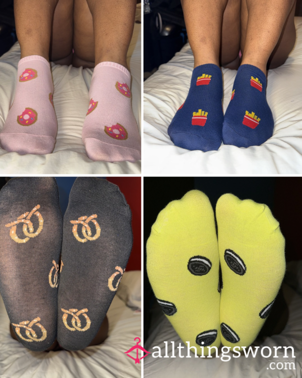 Used Ankle Socks + FREE USA SHIPPING