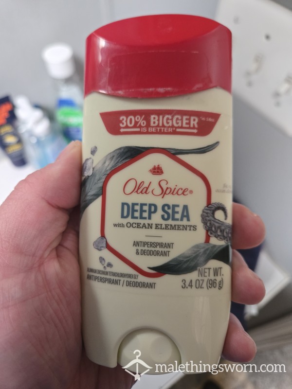 Used Antiperspirant