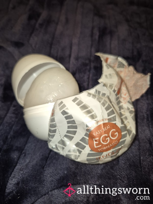 Used Authentic Tenga Egg (tornado)