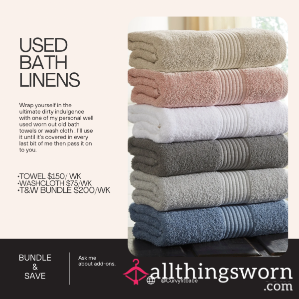 Used Bath Linens