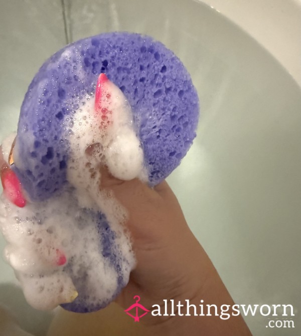 Used Bath Sponge