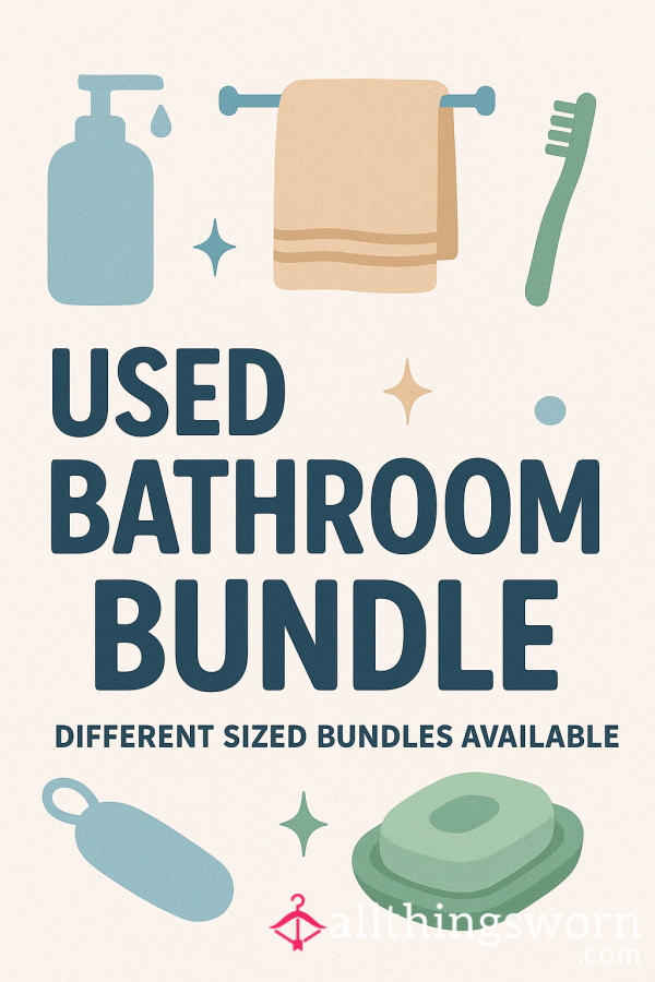 Used Bathroom Items! Different Sized Bundles🫧🧼