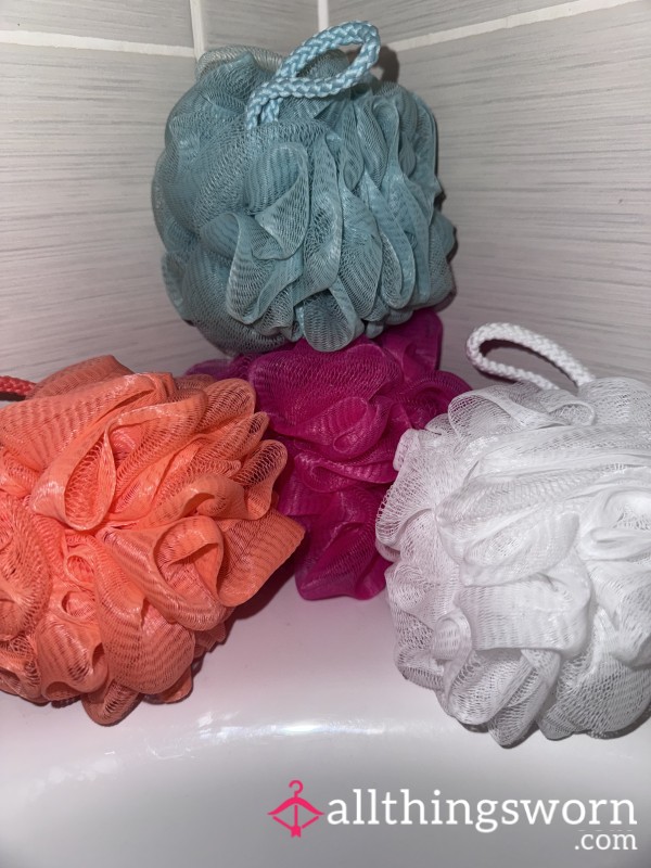 Used Bath/shower Body Puff