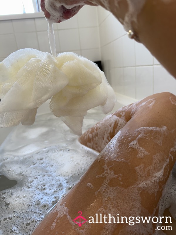 Used Bath/shower Puff