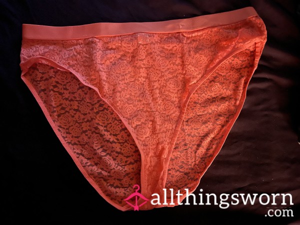Used BBW Lacy Panties