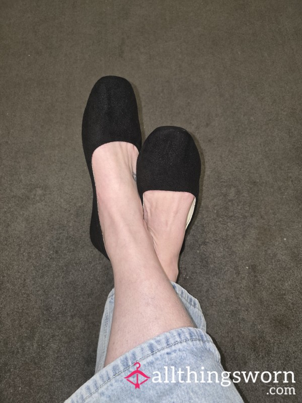 Used Black Ballet Flats