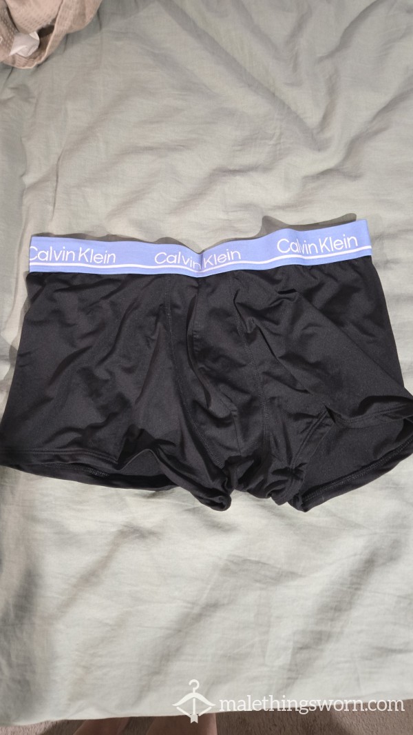 Used Black Calvin Klein Boxer Briefs