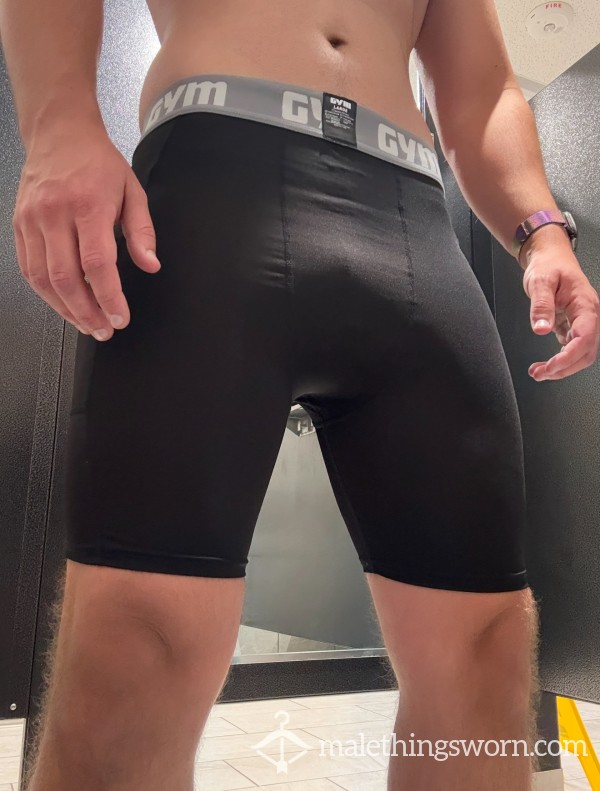 Used Black Compression Shorts