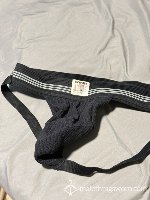 Used Black Jockstrap