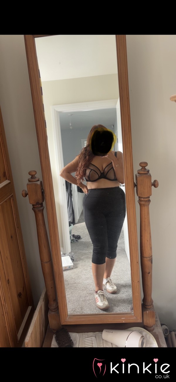Used Black Mesh Bra