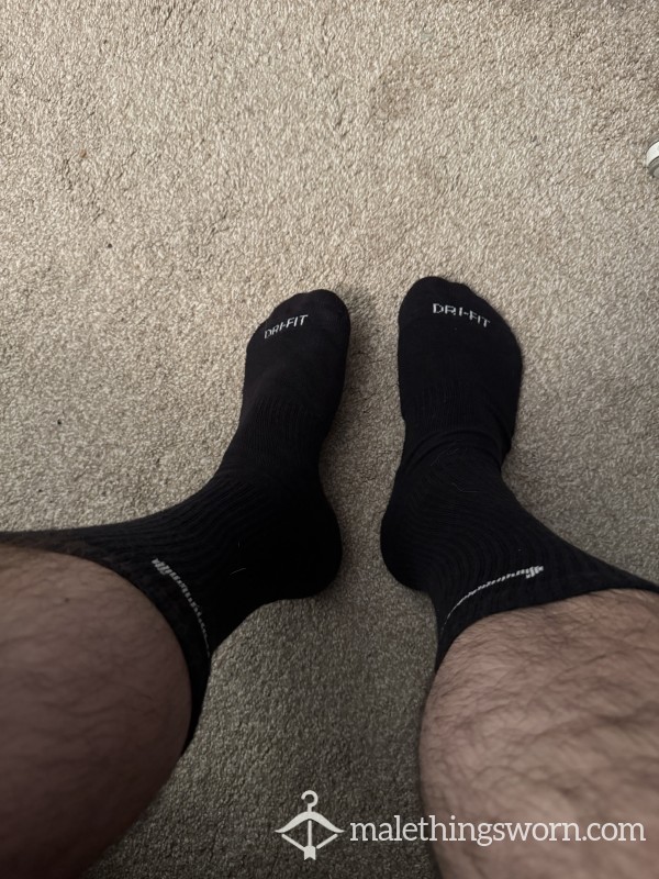 Used Black Nike Socks