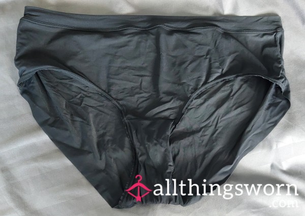 Used Black Sheer Panties - SOLD
