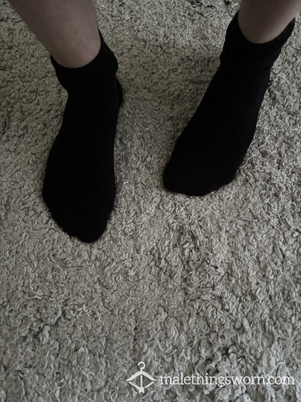 Used Black Socks