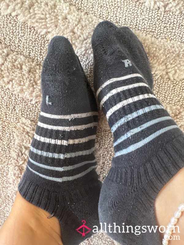 Used Black Socks