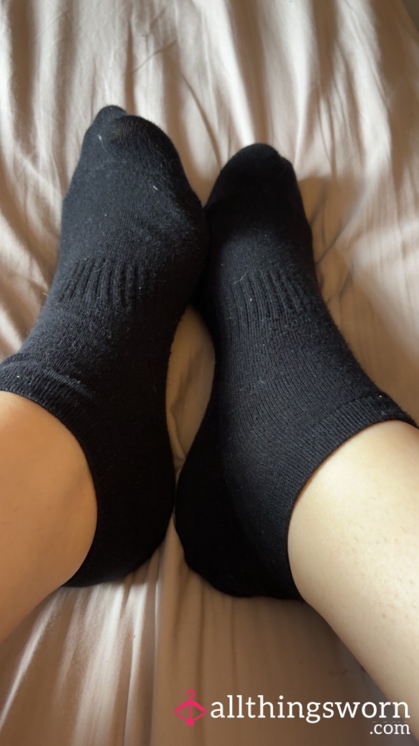 Used Black Socks