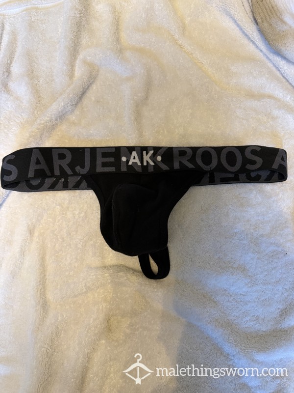 Used Black Thong