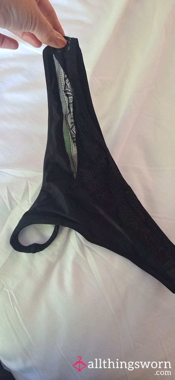 Used Black Thong For Sale, If You Like Musky Then Please Buy Me 😊