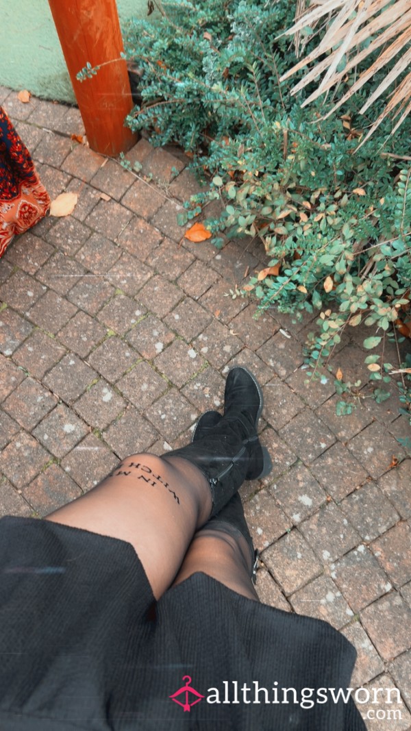 Used Black Tights 😈