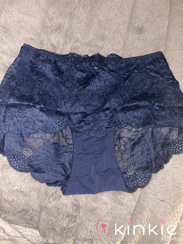 Used Blue Knickers