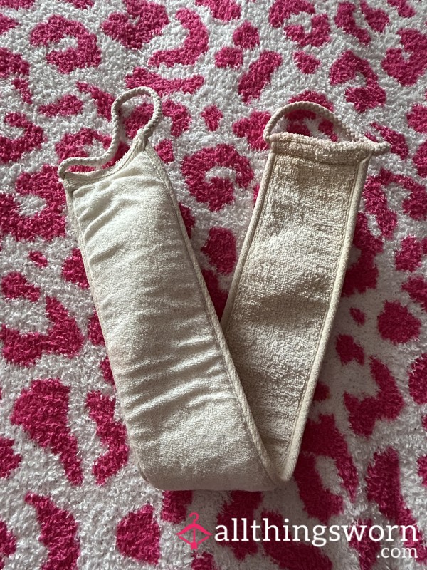 Used Body Loofah Back Scrubber