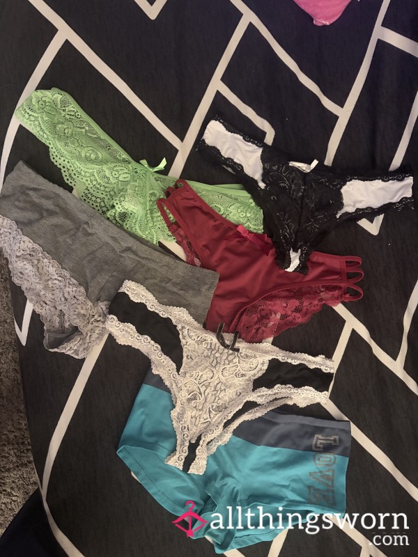 Used Booty Shorts Panties