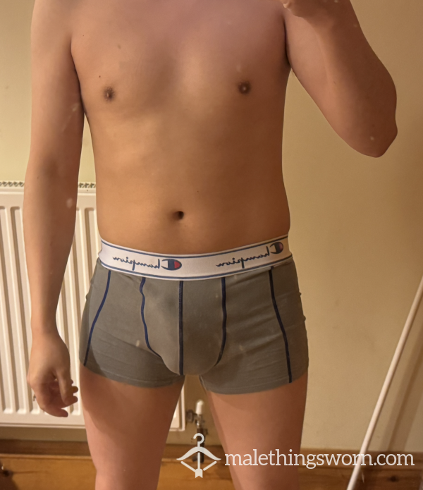 Used Boxer Briefs With Sweaty Smell