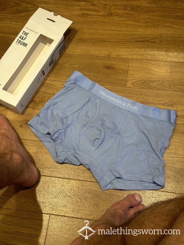 Used Boxers (Light Blue) - Custom Wear Time