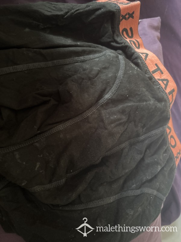 Used Boxers, Used As A C*m Wrag