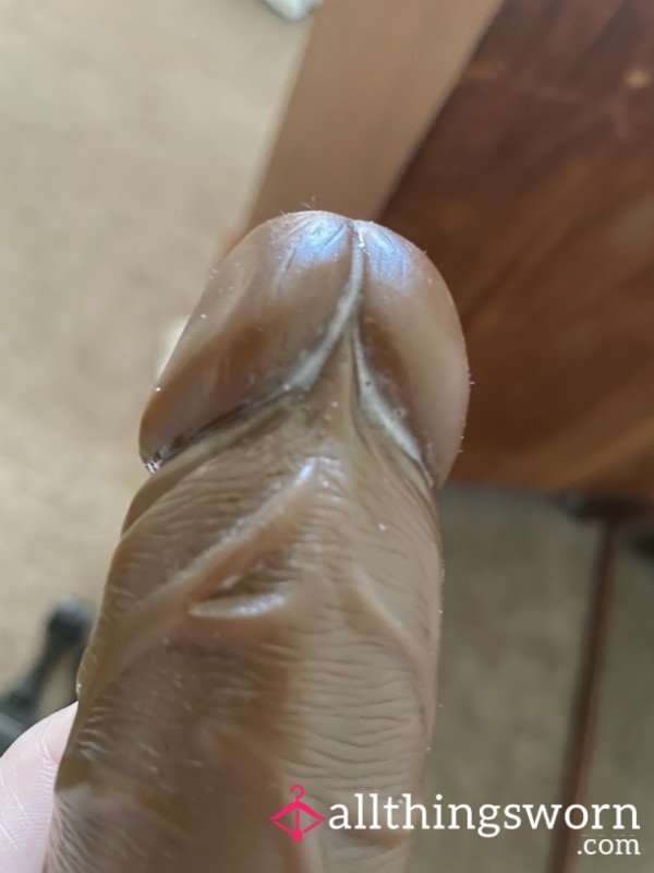 Used Brown Di**o- ~ 6 Insertable Inches