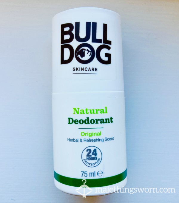 Used Bulldog Natural Deodorant – 75ml (Hairy Armpits Special)