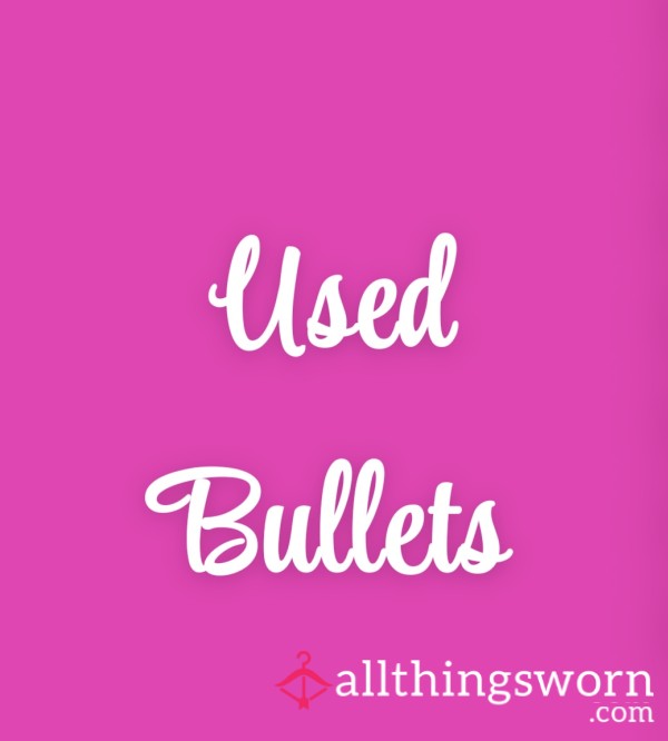 Used Bullet Vibrator !
