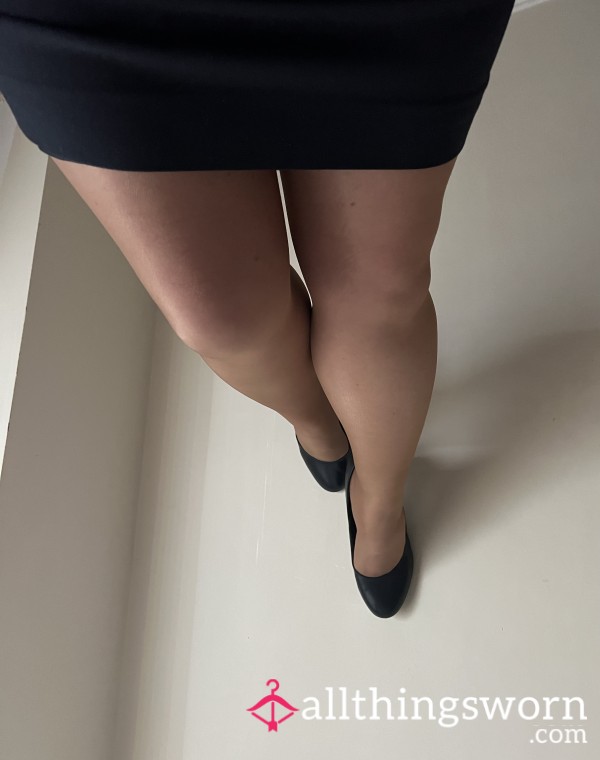 Used Cabin Crew / Flight Attendant Tights Can Be Personalised For You