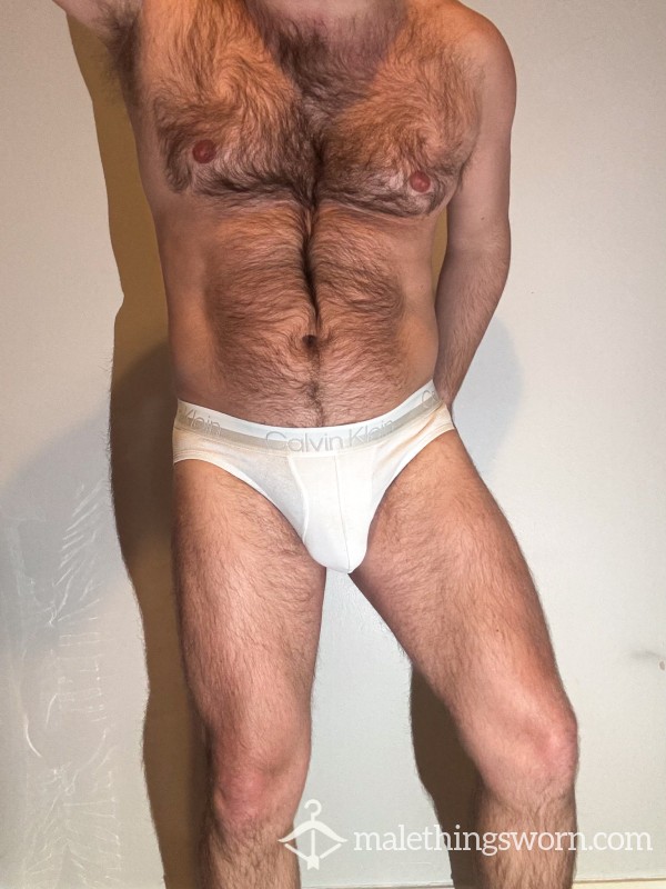 Used Calvin Klein Briefs (White)