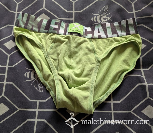 Used Calvin Klein Briefs Worn By Mate