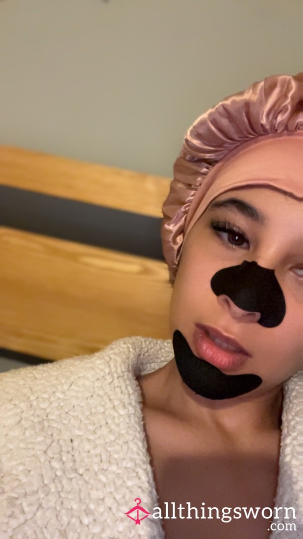 Used Charcoal Blackhead Strips 🖤