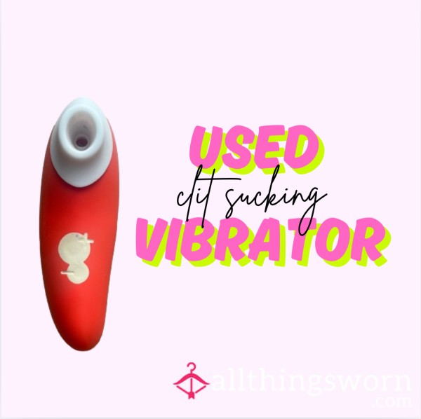 Used Clit Sucking Vibrator