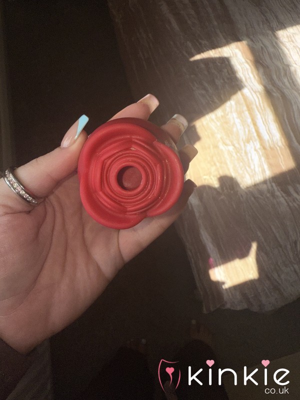 Used Clit Sucker (rose) - Pu**y Scent & Crust