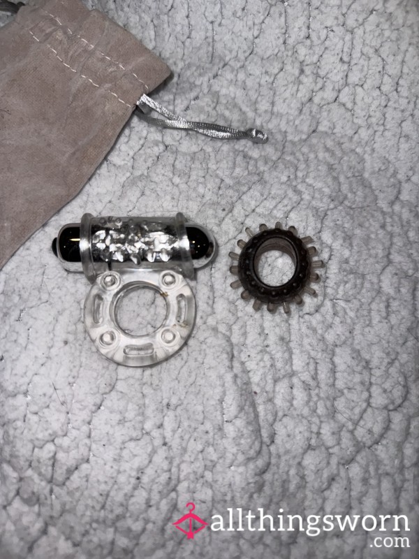 Used C*ck Rings From Past Conquests 😈