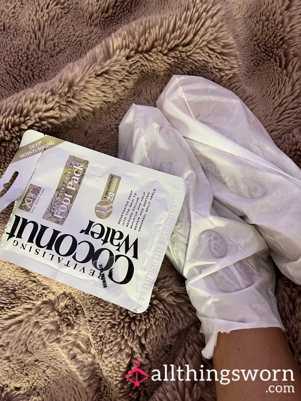 Used Coconut Foot Socks