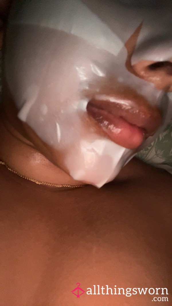 Used Collagen Face Mask