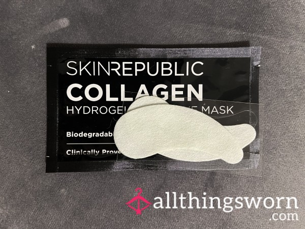 Used Collagen Under Eye Mask