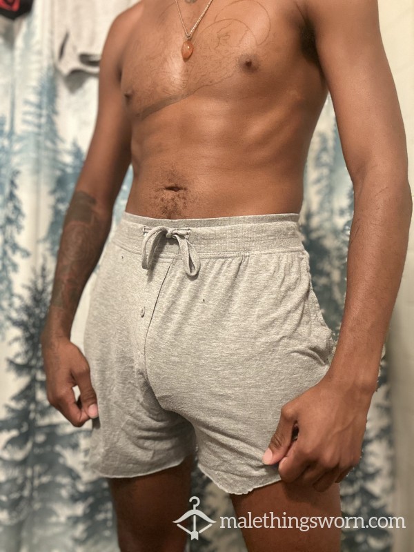 Used College Athlete Grey Shorts