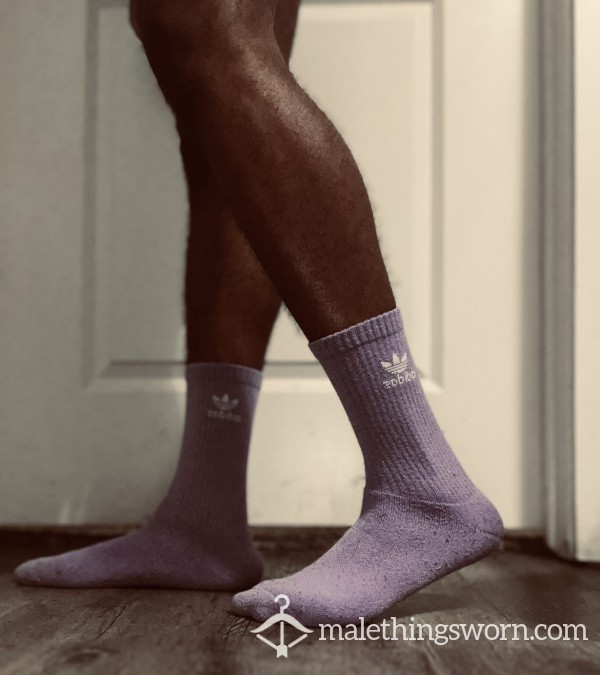 Used College Athletic Gym Socks.