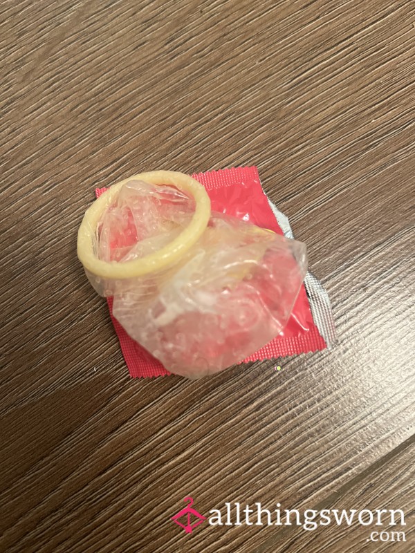 Condom Used On My Di**o 😈