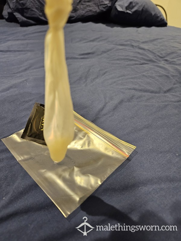 Used Condom - Aussie Batter
