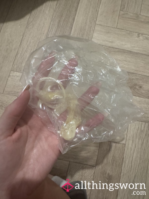 Used Condom (c*m)