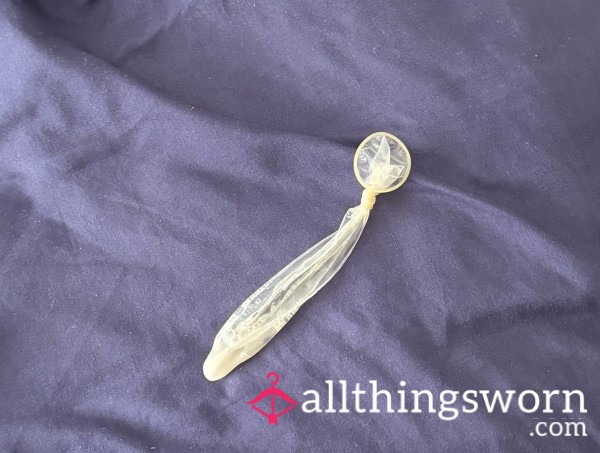 Used Condom - Includes BJ Video