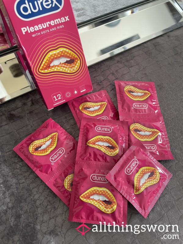 Used Couple Condoms